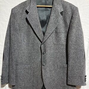 Stafford Charcoal Gray Men's Blazer
